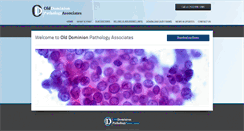 Desktop Screenshot of olddominionpathology.com
